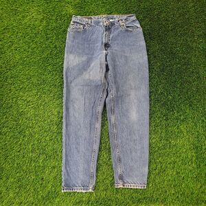 Vintage LEVIS 550 Relaxed Jeans Womens 12/13 32x30 Blue